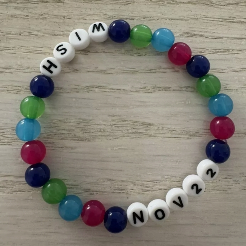 Taylor Swift Eras Tour AMC Nov22 Wish bracelet!
